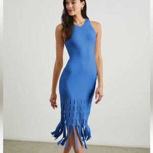 Rails Vibrant Blue Sleeveless Midi Dress